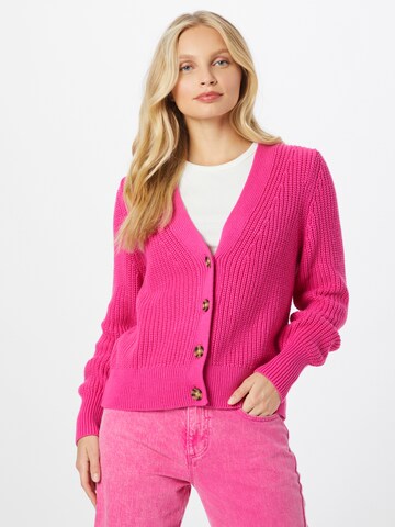 GAP Knit cardigan in Pink: front