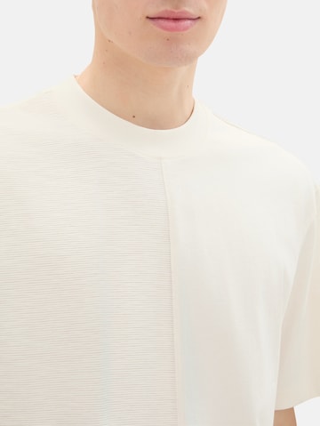 T-Shirt TOM TAILOR DENIM en blanc