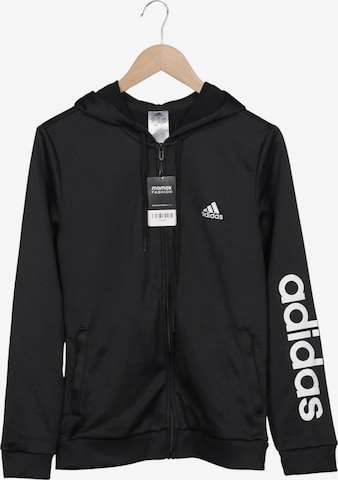 ADIDAS PERFORMANCE Kapuzenpullover M in Schwarz: Vorderseite