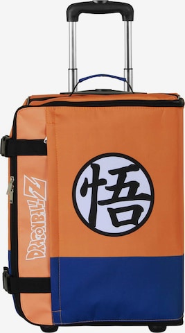 Dragon Ball Koffer 'Dragon Ball' in Blau: Vorderseite