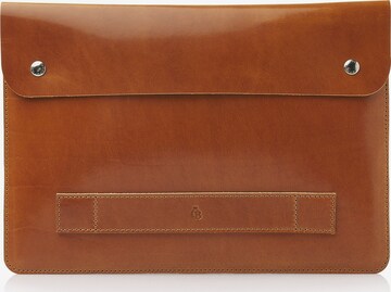 Castelijn & Beerens Laptop Bag in Brown: front