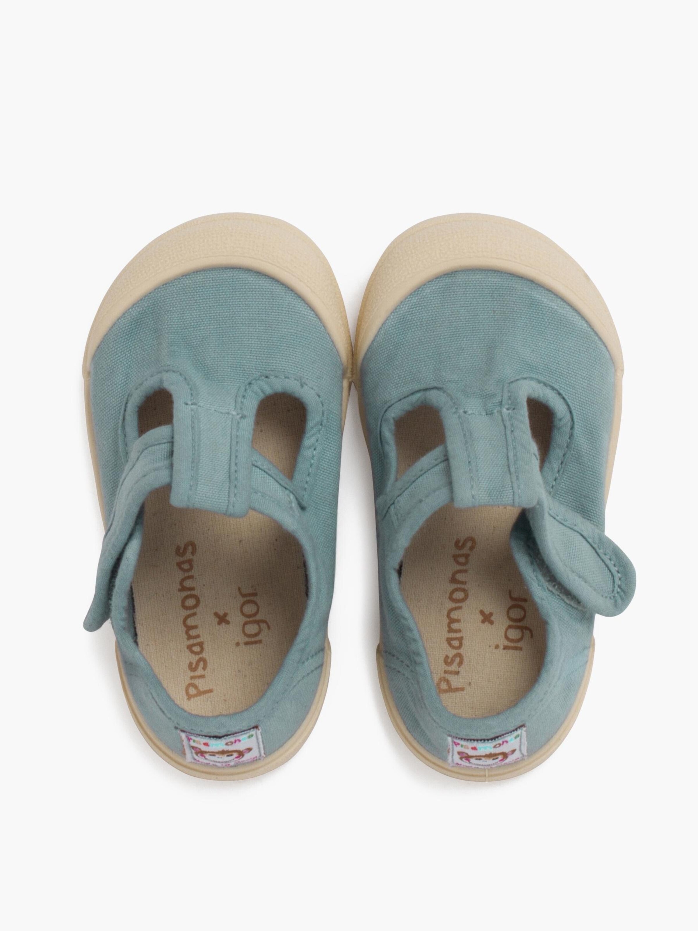Pisamonas - Zapatos primeros pasos en azul