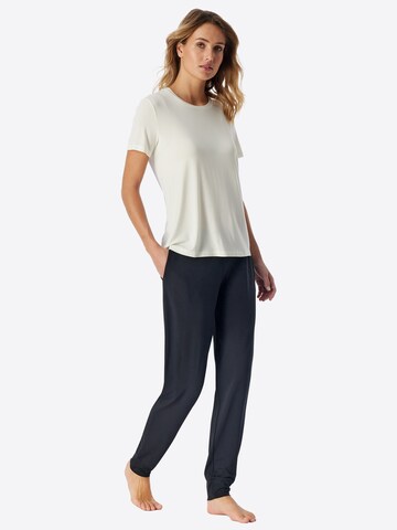 Chemise de nuit ' Mix & Relax ' SCHIESSER en blanc