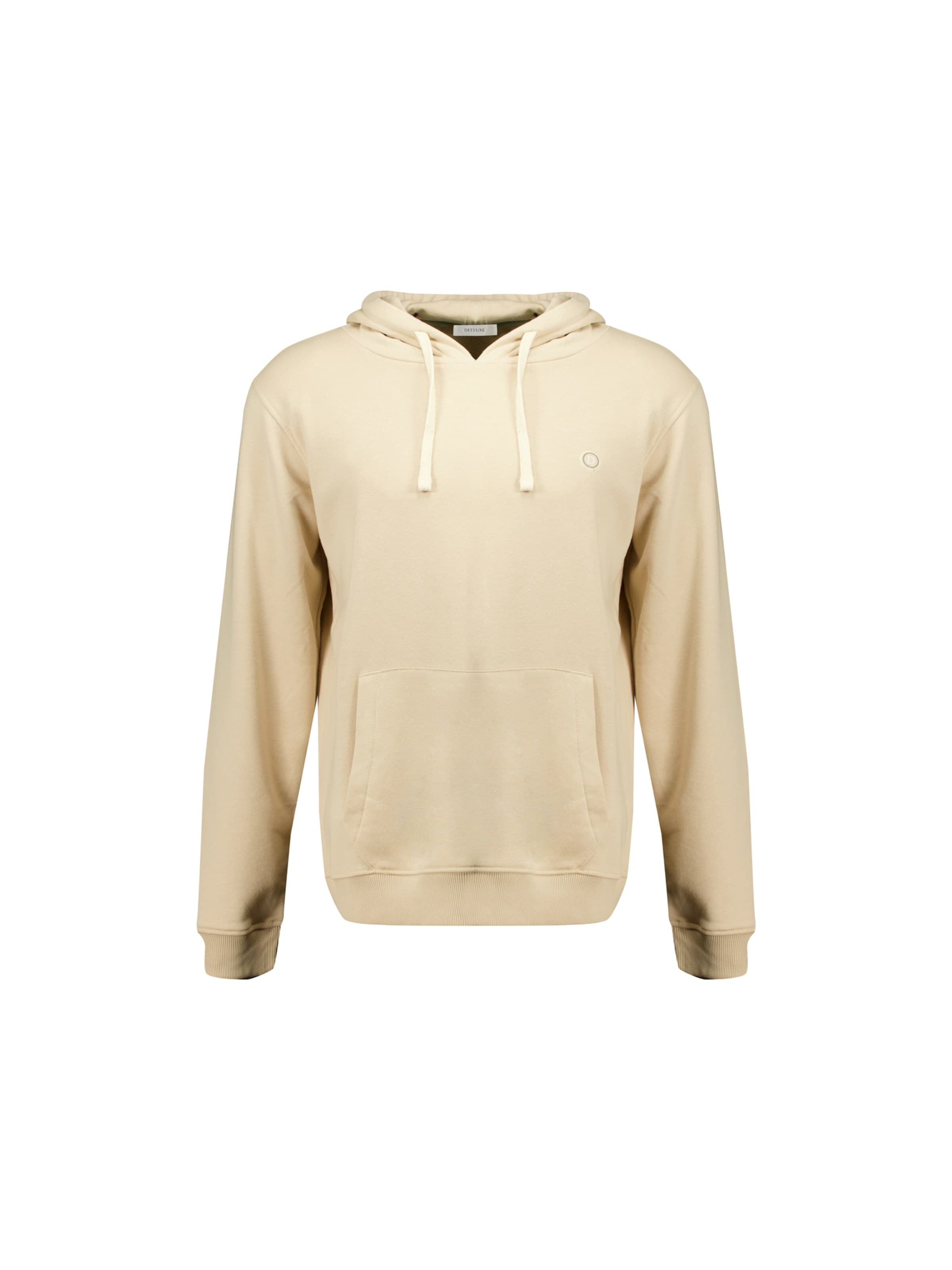 Sweat-shirt Deeluxe en beige : devant
