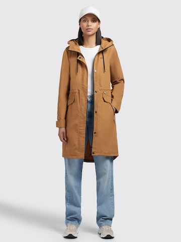 khujo Between-Seasons Coat 'Nanda5' in Brown