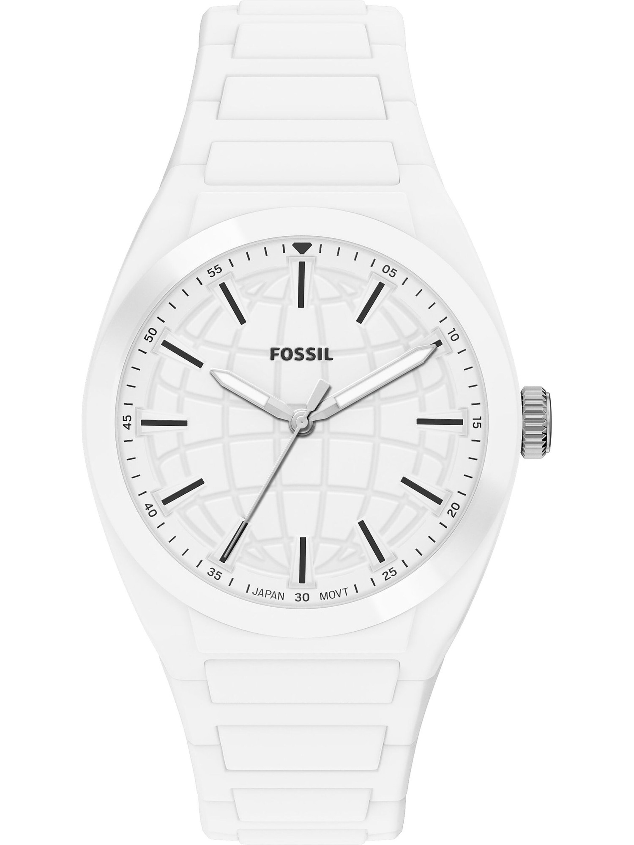 FOSSIL Analog watch in One Size in White, Item view
