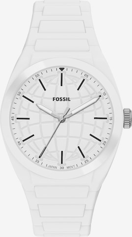 FOSSIL Analog watch in White: front