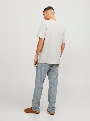 JACK & JONES T-Shirt 'COBIN' in Beige