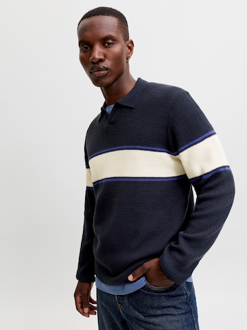 JACK & JONES - Jersey 'JORFREDERIKSBERG' en azul