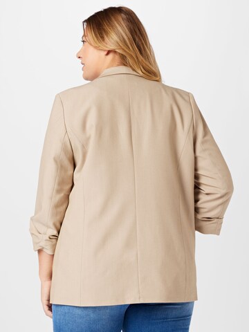 Blazer 'PCBOSELLA' PIECES Curve en beige