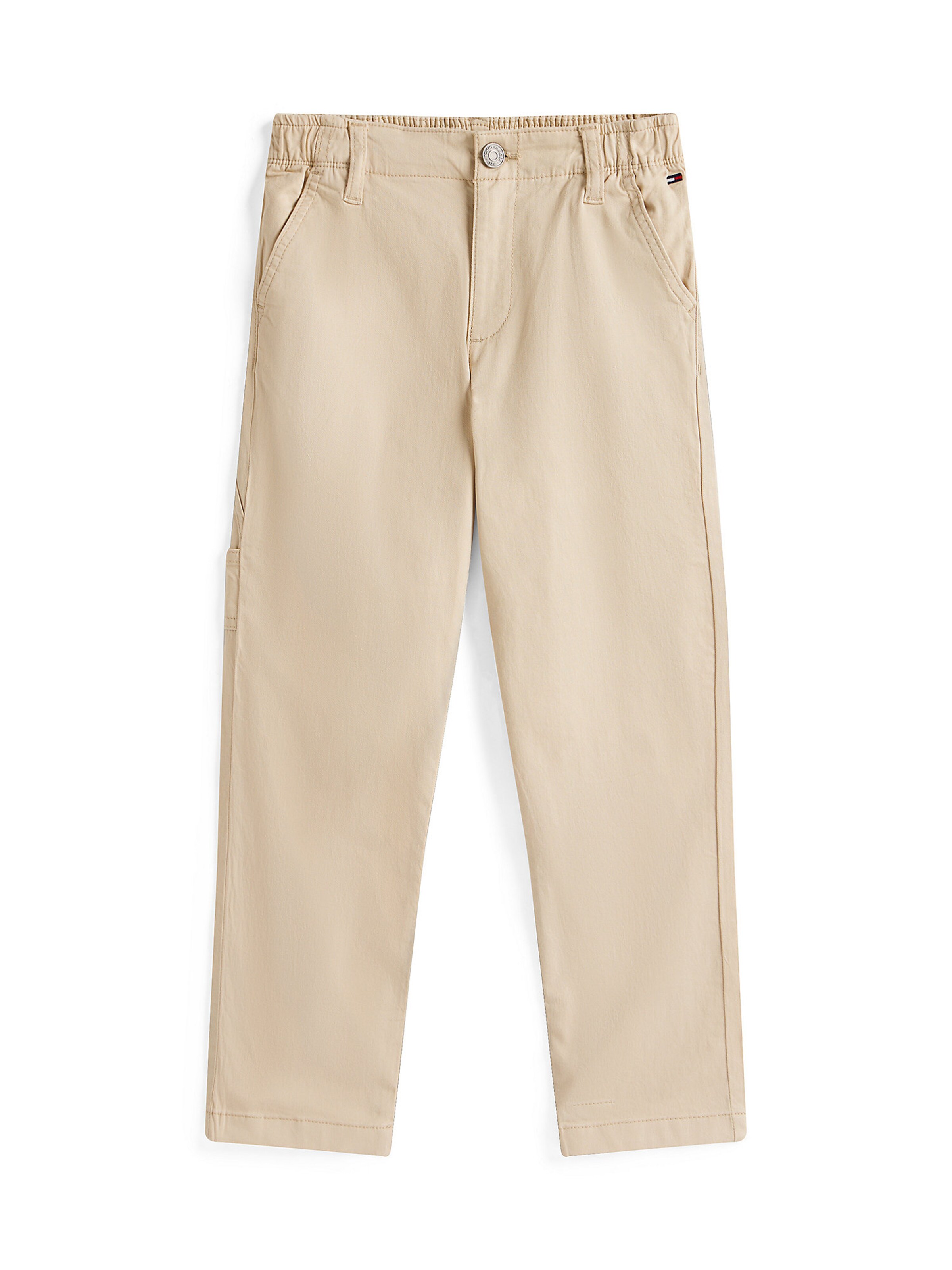 TOMMY HILFIGER Regular Hose in Beige: Vorderseite