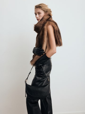 Sac bandoulière 'NESS' MANGO en noir