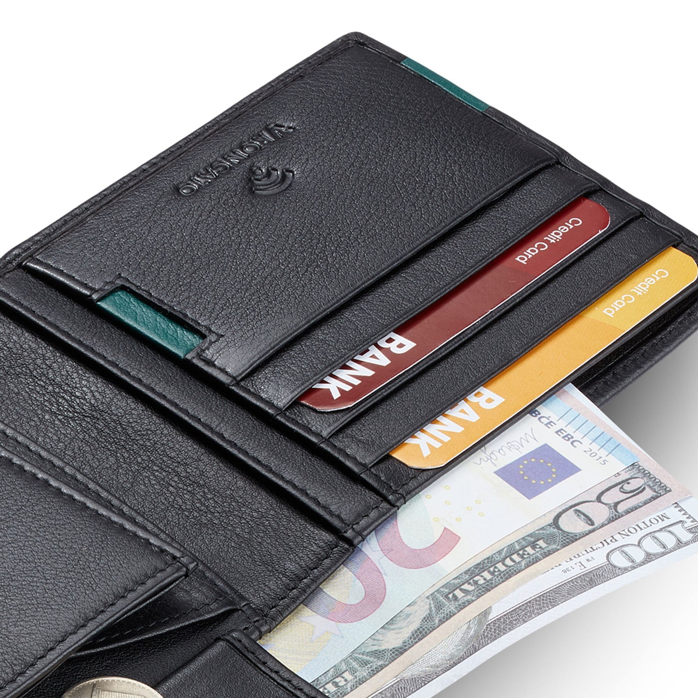 Roncato Wallet 'Monaco' in Black