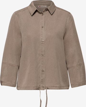 STREET ONE Bluse in Braun: Vorderseite