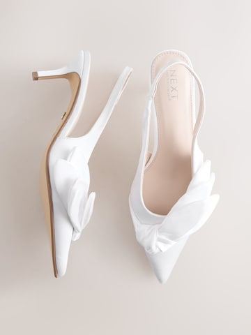 Next Slingback pumps 'Forever Comfort' in White