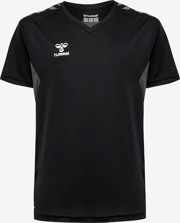 Hummel Functioneel shirt 'Authentic' in Zwart: voorkant