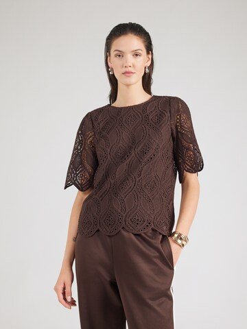 JDY Blouse 'JDYGILDA' in Brown: front