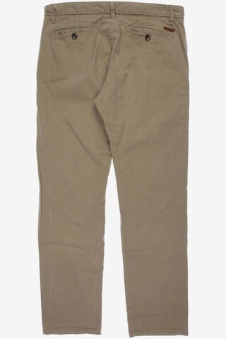 TOM TAILOR Stoffhose 34 in Braun