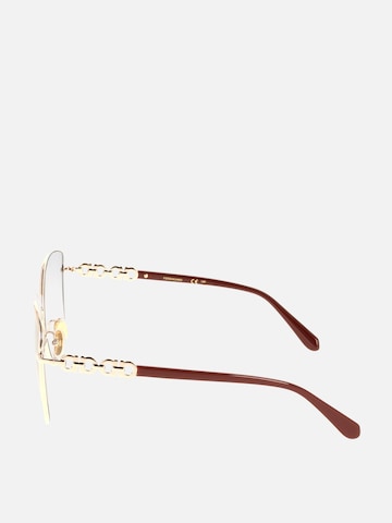 Lunettes de soleil FERRAGAMO en or