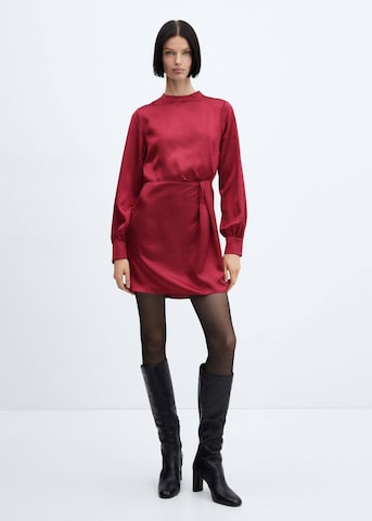 MANGO Sheath Dress 'Cold' in Red