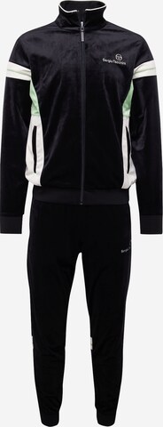 Sergio Tacchini - Fato de jogging em preto: frente