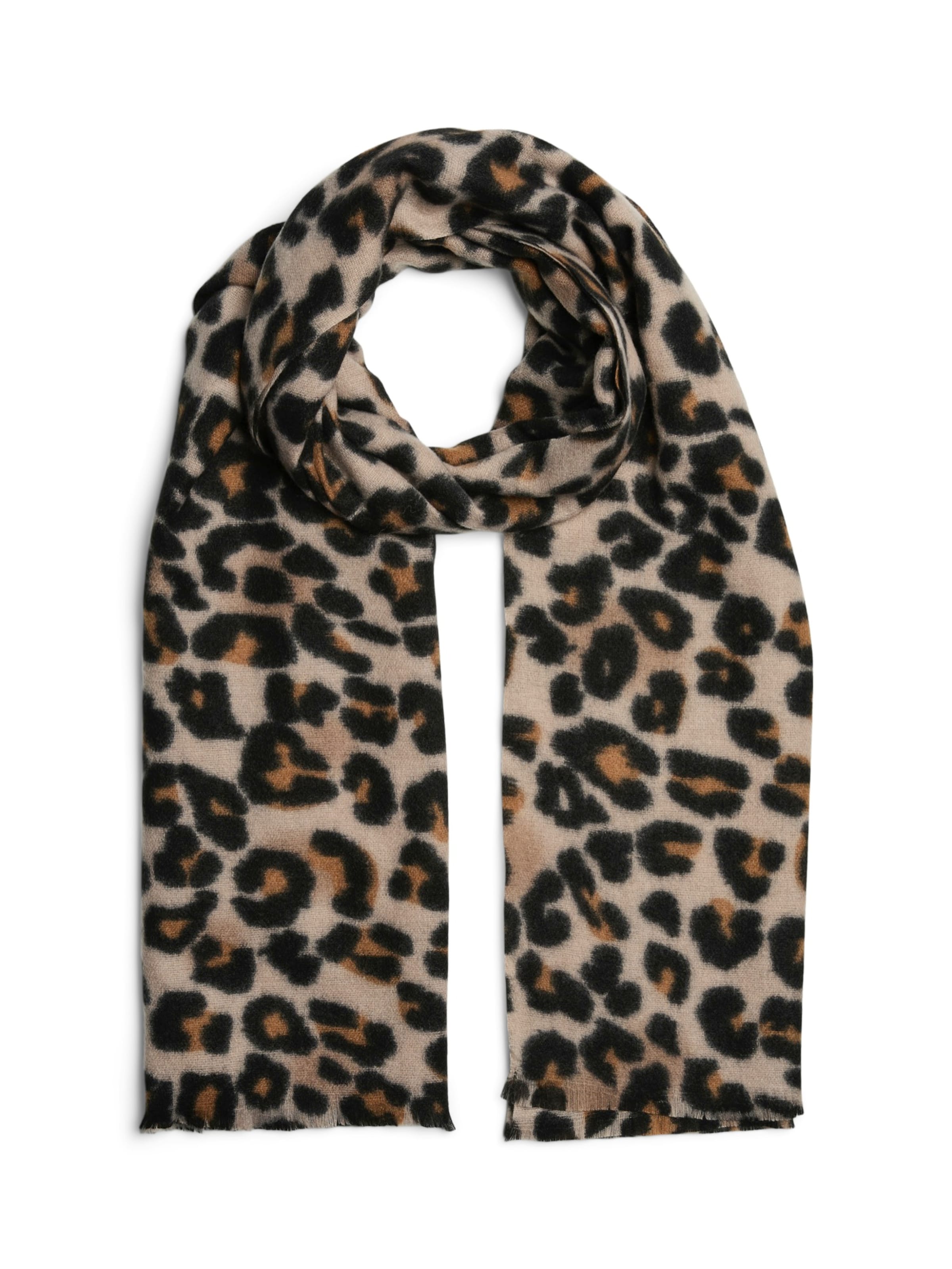 PIECES Scarf &#x27;PCJORNA&#x27; in Black: front