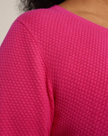 WE Fashion Strickjacke in Pink