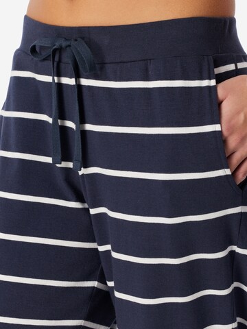 SCHIESSER Pyjamahose 'Mix & Relax' in Blau