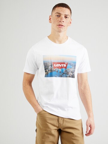 Tricou 'TOKYO' de la LEVI'S ® pe alb: față