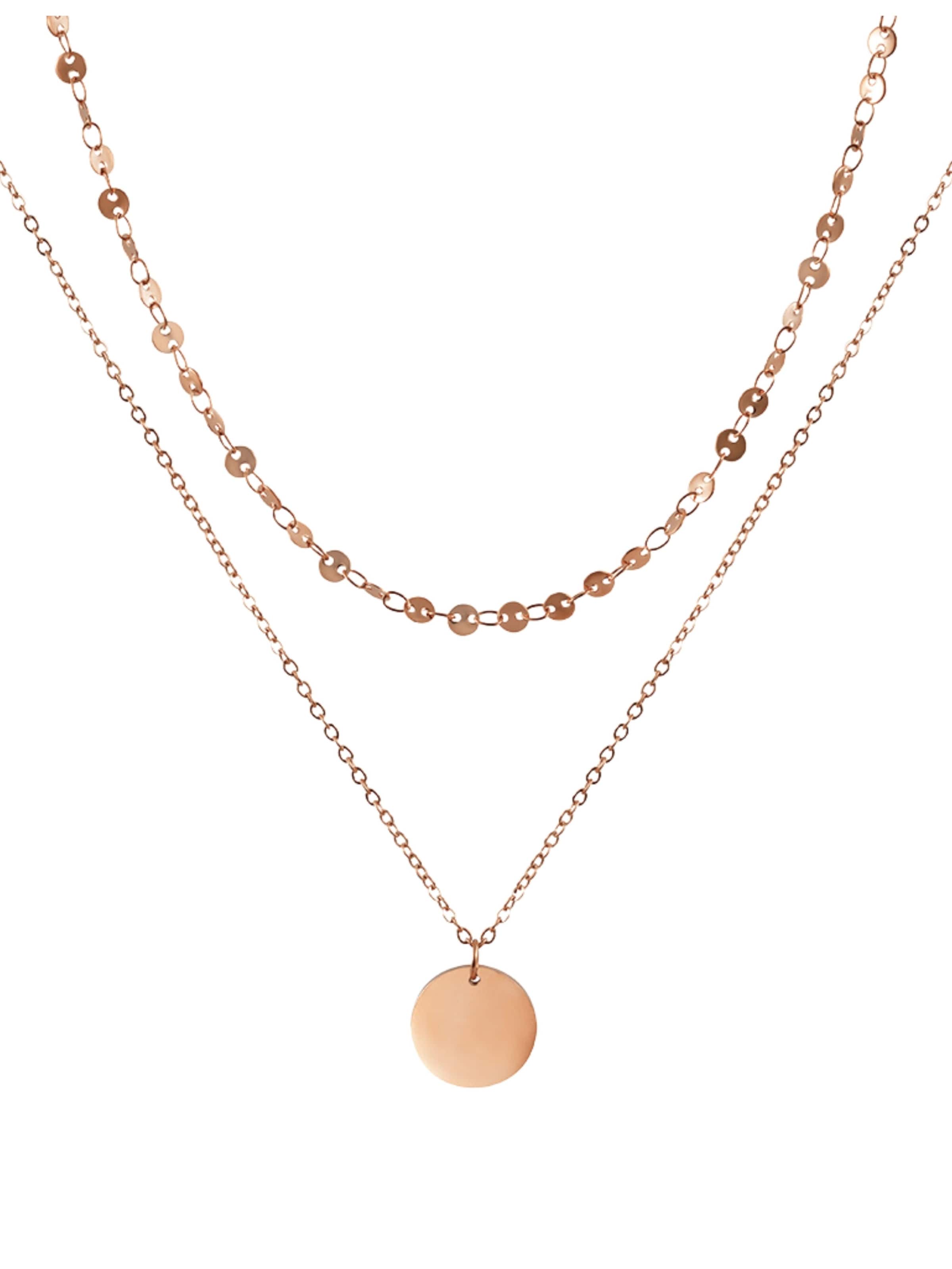 Chaîne GOOD.designs en bronze : devant