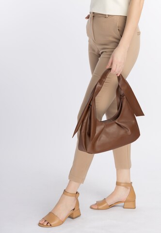 RISA Shoulder Bag in Brown