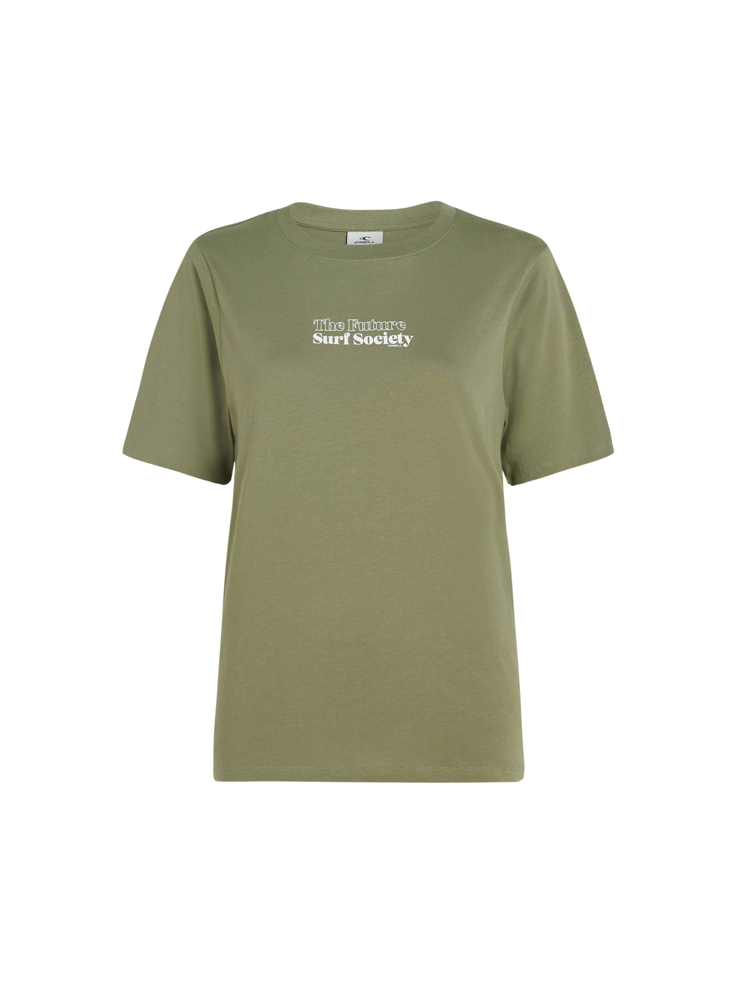 Tricou 'The Future Surf Society' de la O'NEILL pe verde: față
