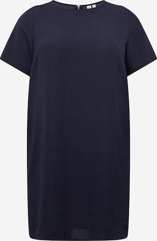 ONLY Carmakoma Kjole 'CARLUX' i blå: forside