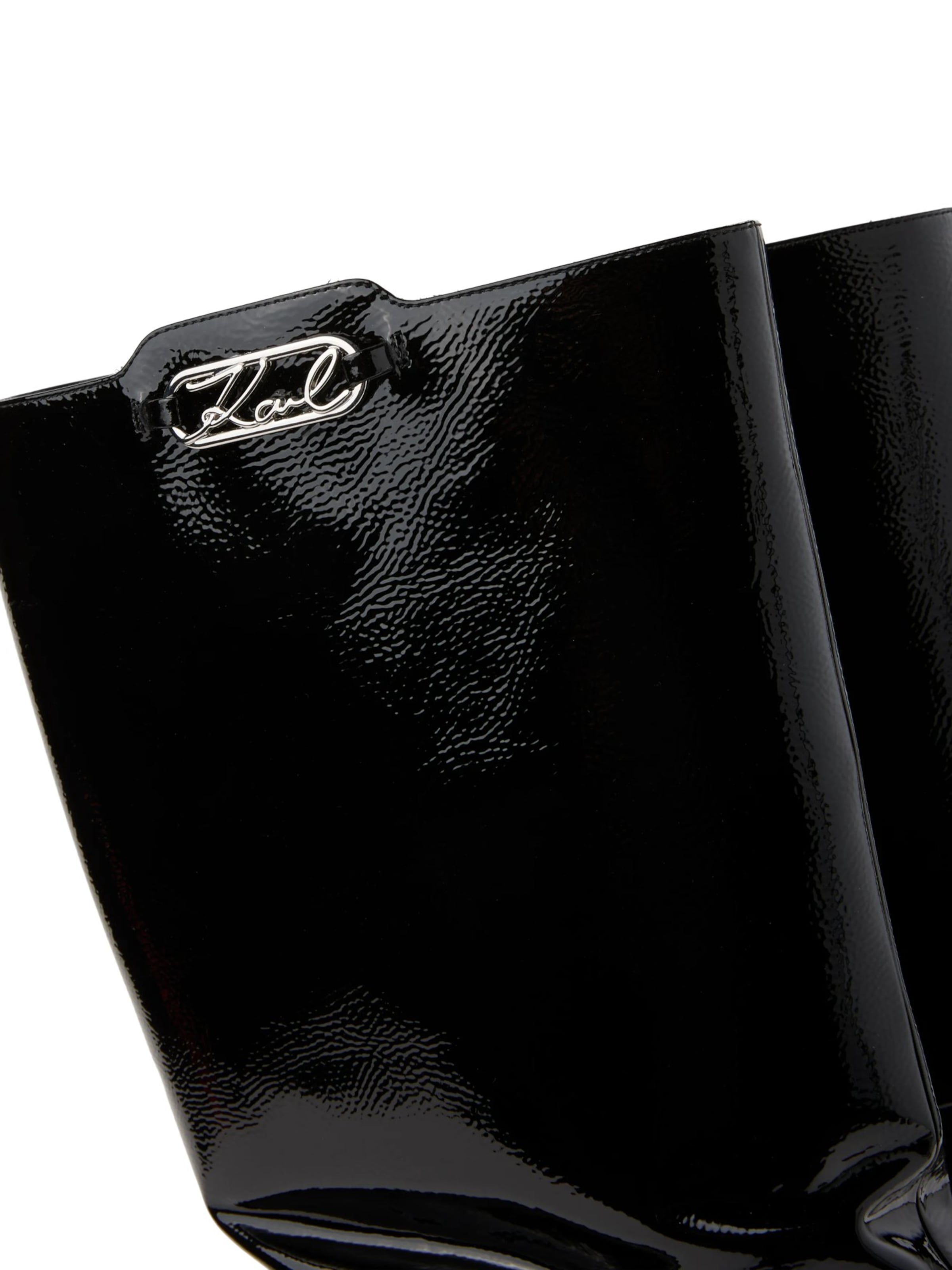 Karl Lagerfeld Boot 'Klarice' in Black