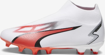 Chaussure de foot 'Ultra Match+' PUMA en blanc : devant