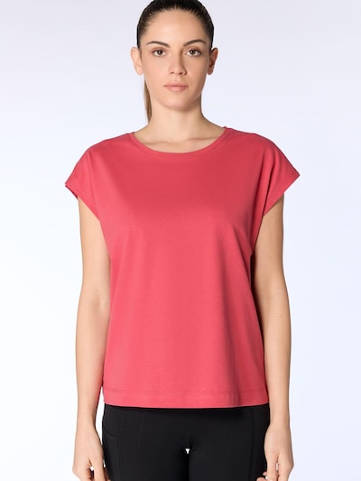 Albero Natur Oversizeshirt 'Damen Bio-Baumwoll Oversize Shirt' in S in rot, Produktansicht