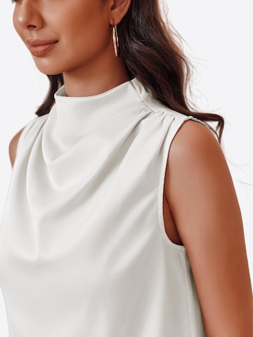 Imily Bela - Blusa en blanco