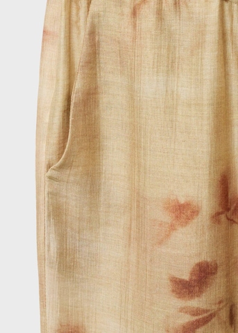 MANGO Pyjamahose in Beige