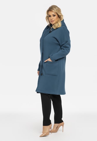 Karko Between-Seasons Coat in Blue
