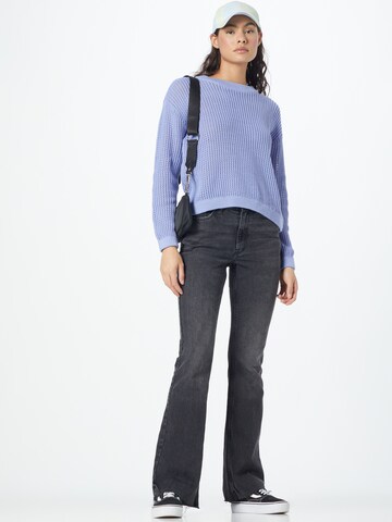 TOM TAILOR DENIM Sweater in Purple