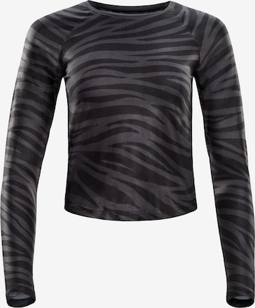 T-shirt fonctionnel 'AET119LS' Winshape en gris : devant