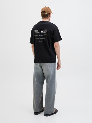 JACK & JONES Shirt 'JJEURBAN EDGE STUDIO' in Black