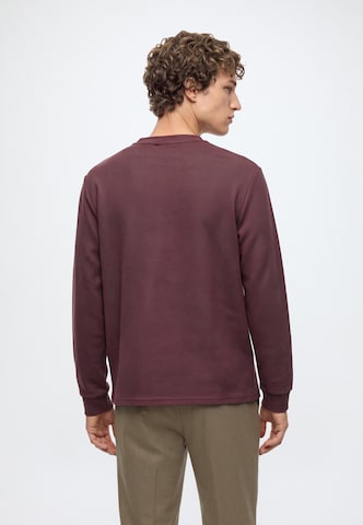 INDICODE JEANS Sweatshirt 'Zarside' in Brown: back