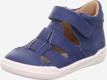 SUPERFIT - Sapatos abertos 'SUPERFREE' em azul: frente