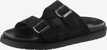 VERBENAS Pantolette in Schwarz: Vorderseite