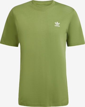 žalia ADIDAS ORIGINALS Marškinėliai 'Trefoil Essentials': priekis