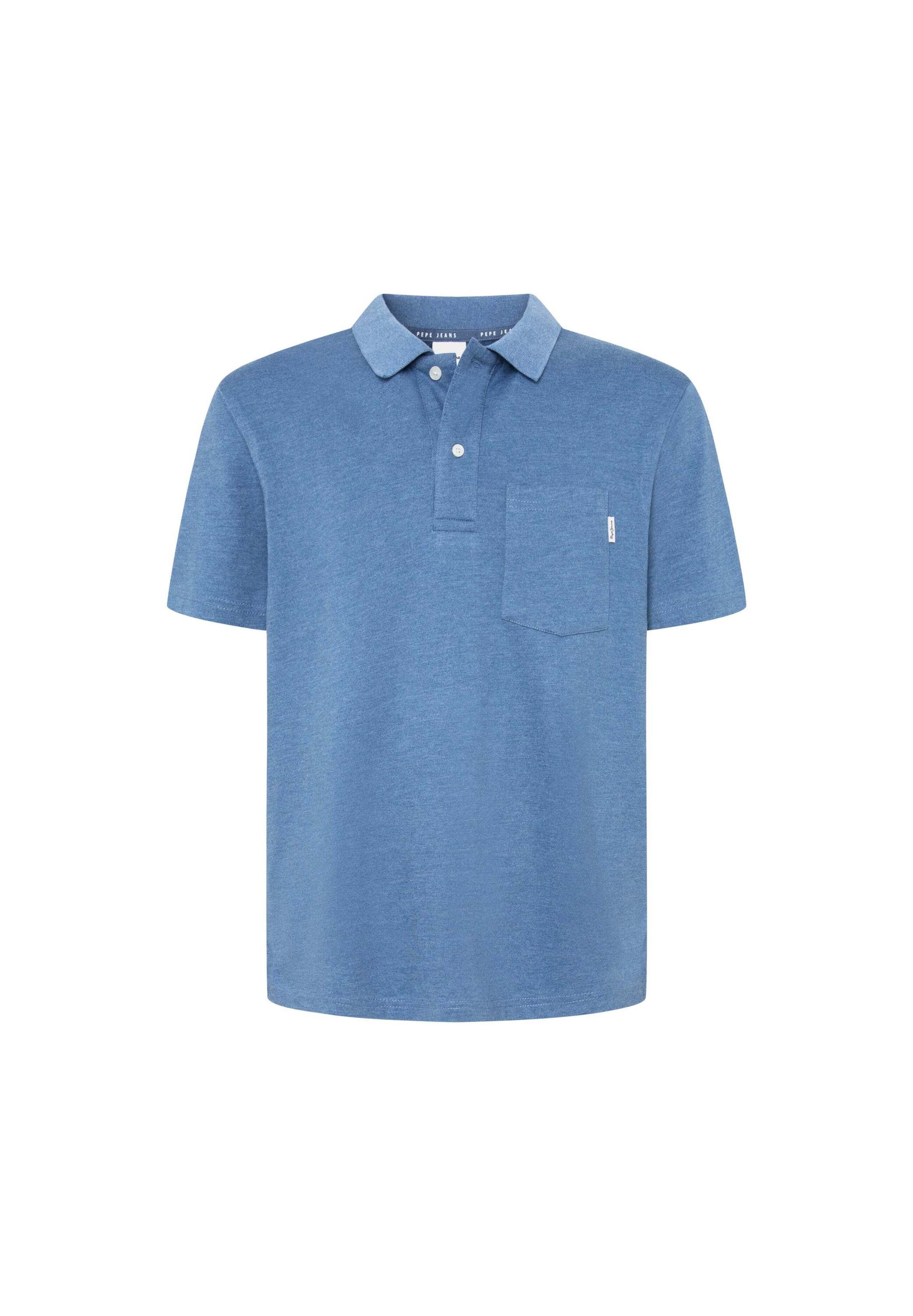 T-Shirt Pepe Jeans en bleu : devant