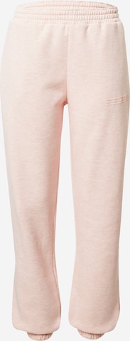 PARI Loose fit Trousers in Pink: front