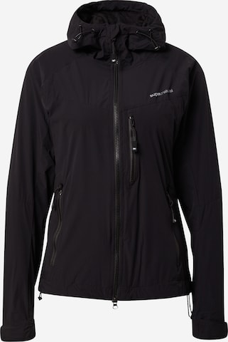 super.natural Outdoor Jacket 'ALPINE' in Black: front