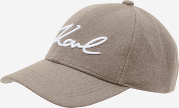 Șapcă de la Karl Lagerfeld pe gri: față